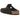 Birkenstock Boston Mocha Suede baskets, vue latérale inclinée avec dessus en daim marron, boucle classique et semelle en liège détaillée.