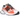 Adidas Adistar XLG 2.0 Solar Orange baskets en vue laterale avec une tige orange, des details blancs et une semelle