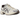 ASICS Gel-1130 Cream Cocoa Powder baskets de profil avec une tige en mesh crème, des détails marron et des lacets.