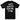 Anti Social Social Club Logo 2 Tshirt Black baskets vue de face avec coton noir et logo blanc