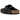 Birkenstock Boston Mocha Suede Narrow Fit baskets en vue latérale avec tige en daim marron, boucle en métal et semelle en liège