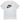 Nike Sportswear Logo T-shirt White/Black baskets en vue de face avec un tissu blanc et un logo noir sur la poitrine