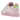 Adidas Superstar II Care Bears Cheer Bear Women's baskets de profil avec une tige en cuir blanc, des details roses et le logo Care Bears visible