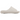 Yeezy Slide YZY YS-01 Cream baskets vue de profil affichant un coloris crème minimaliste avec la semelle extérieure crantée iconique.