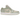 Jordan 1 Low Seafoam Sail baskets dans une vue latérale inclinée avec des details en cuir vert pale et blanc