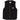 Carhartt WIP Arbor Vest Black baskets presentées sous un angle visible avec un tissu noir résistant, des poches et une fermeture éclair