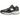 New Balance 2002R Black Sea Salt Gold Metallic baskets en vue sous angle avec mesh noir, details dores et semelle