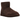UGG Classic Mini II Boot Burnt Cedar baskets en vue latérale, en daim avec l'étiquette au talon emblématique et une doublure en peau de mouton