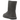 UGG Classic Short II Boot Grey baskets vue de profil, fabriquées en daim gris classique avec le logo UGG au talon et une semelle intérieure douce.