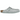Birkenstock Boston Suede Pure Sage baskets vue latérale en daim vert clair, dotées d'une boucle classique et d'une semelle en liège.