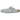 Birkenstock Boston Suede Pure Sage baskets vue latérale en daim vert sauge, dotées d'une bride réglable avec boucle en métal et une semelle en liège.
