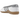 Adidas Taekwondo Mei Ballet White Silver Metallic baskets en vue latérale avec une tige blanche et des détails argentés