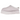 UGG Tazz Slipper Bay Fog baskets vue de profil avec semelle plateforme en caoutchouc, empeigne en daim et bordure brodée emblématique.