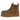 UGG Neumel Platform Chelsea Boot Chestnut baskets vue latérale avec empeigne en daim marron clair, semelle plateforme haute et logo au talon.