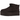 UGG Classic Ultra Mini Platform Boot Burnt Cedar baskets en vue angulaire avec tige en daim marron, semelle plateforme épaisse et languette au talon.