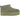 UGG Classic Ultra Mini Platform Boot Shaded Clover baskets vue latérale avec une semelle plateforme épaisse, une tige en daim et le talon signature UGG