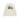 Stussy Raglan Thermal L/S Crew Bone baskets vue de face avec haut à manches longues texturé couleur crème, col rond et logo stussy sur la poitrine