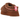 UGG Tazz Slipper Heritage Braid Hardwood baskets vue sous un angle montrant une tige en daim marron, une tresse décorative et une semelle plateforme