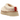 UGG Tazz Slipper Heritage Braid Natural baskets profil latéral en daim beige avec détail tressé iconique, doublure chaude et semelle plateforme