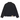 Stussy Denim Trucker Jacket Black baskets vue de face avec tissu en denim noir, boutons en métal, col classique et logo Stussy brodé sur la poitrine