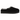 UGG Tasman Maxi Curly Slipper Black baskets vue latérale avec détails en peau de mouton noire bouclée, semelle plateforme et motif brodé Tasman classique
