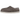 UGG Tasman Shaggy Suede Slipper Smoke Plume baskets en vue latérale avec daim gris et col brodé