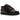 Nike Dunk Low Retro Premium Classic Brown Black baskets de profil avec des empiècements en cuir brun et un swoosh noir