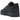 Nike Air Force 1 Low Kobe Bryant Forever Black baskets de profil avec tige en cuir noir, détails jaunes et semelle blanche