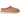 UGG Tasman II Slipper Sand Dark Cherry baskets en vue angulaire avec détails en daim, le motif tressé Tasman emblématique et la doublure