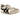Onitsuka Tiger Mexico 66 Vintage Birch Black baskets vue latérale avec empeigne en cuir beige, bandes signature noires et semelle blanche