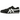 Onitsuka Tiger Mexico 66 Black White baskets en profil classique avec tige en daim noir, rayures en cuir blanc et semelle extérieure fine.