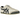 Onitsuka Tiger Mexico 66 Birch Peacoat baskets profil latéral avec tige en cuir crème, renforts en daim bleu marine et rayures emblématiques.