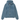Stussy Faded Graphic Zip Hoodie Washed Navy baskets vue latérale en bleu marine délavé avec logo graphique, fermeture éclair et capuche