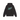 Product Image Stussy Satin Patch Oversized Hoodie Washed Black