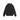 Stussy Satin Patch Oversized Hoodie Washed Black baskets vue de face en coton noir délavé avec logo Stussy emblématique sur la poitrine et capuche