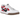 Nike Gato White Gym Red Gum Dark Brown Black baskets en vue laterale avec empeigne blanche et swoosh rouge