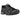 Asics Gel-Kayano 14 Black Pure Silver baskets vue latérale avec empeigne noire, détails argentés et semelle gel emblématique pour le confort.