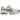 Asics Gel-Kayano 14 White Pure Silver Slate Grey Sage baskets vue latérale avec empeigne en mesh blanc, détails argentés et accents gris