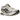 Asics Gel-Kayano 14 Cream Black Metallic Plum baskets en vue latérale avec mesh crème, détails violets métalliques et semelle extérieure noire