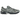 Asics Gel-1130 Steel Grey Sheet Rock baskets en vue latérale avec empeigne en mesh gris, renforts synthétiques et semelle intermédiaire Gel amortissante.