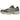 Baskets Asics Gel-1130 Oyster Grey vue latérale avec empeigne grise, détails beiges, semelle foncée et lignes caractéristiques sur le côté