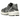 Asics Gel-1130 Clay Grey Pure Silver baskets vue sous angle avec empiècements gris et argent, tige en mesh respirant et semelle en caoutchouc