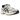 Asics Gel-1130 White Clay Canyon baskets vue de profil avec détails en mesh blanc, tons crème et la semelle signature pour un look rétro.