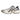 Asics Gel-1130 White Clay Canyon baskets en vue latérale avec empeigne en mesh blanc, détails crème et semelle en caoutchouc robuste et amortie