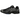 Asics Gel-Nimbus 9 Black Pure Silver baskets vue latérale avec empeigne en mesh noir, détails argentés et semelle amortissante pour le confort