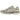 Baskets Asics Gel-NYC Oyster Grey vue sous un angle avec des tons gris, des empiècements en daim et une semelle intermédiaire à amorti visible