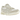 Baskets Asics Gel-Kayano 14 White Smoke Grey vue latérale avec mesh blanc, détails argentés et une semelle robuste offrant un bon amorti