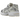 Asics Gel-1130 Cream Pure Silver baskets en vue inclinée avec mesh crème, détails argentés et laçage classique sur le dessus.