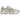 Asics Gel-1130 Cream Clay Grey baskets vue latérale avec empeigne en mesh couleur crème, détails gris et semelle extérieure en caoutchouc