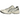 Asics Gel-1130 Cream Clay Grey baskets en vue latérale, mettant en valeur l'empeigne en mesh crème, les détails gris et la semelle Gel.